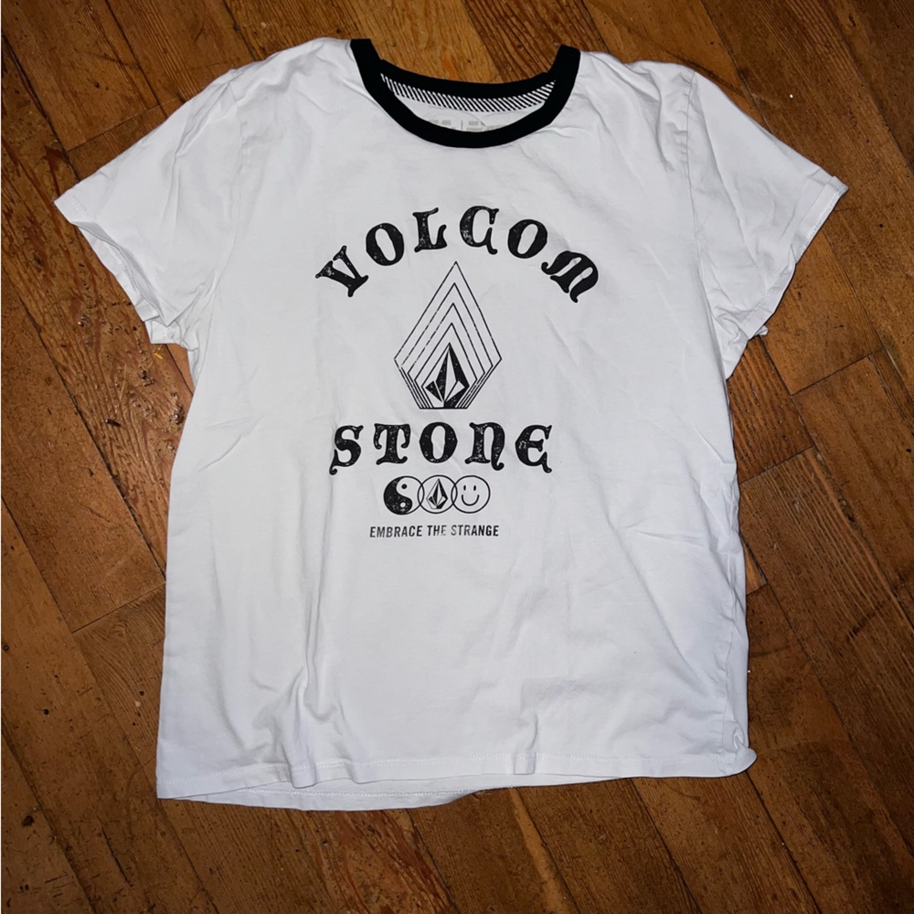 VOLCOM stone graphic baseball t-shirt